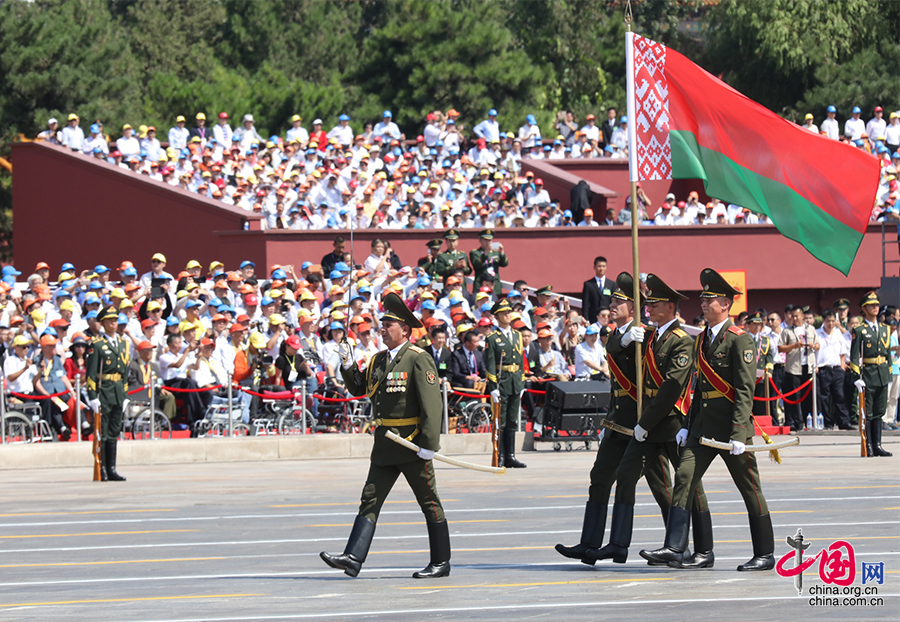 白俄羅斯軍隊方隊[組圖]